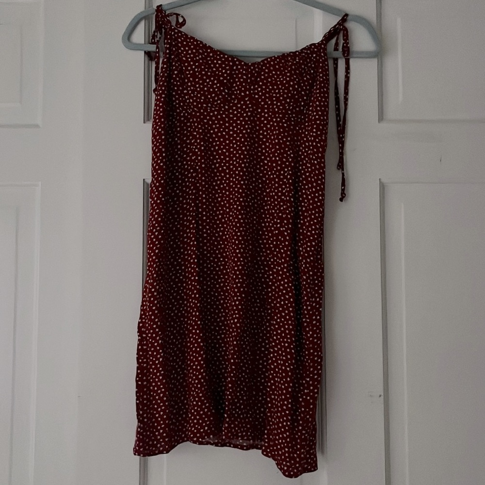 La Hearts by Pacsun red floral dress